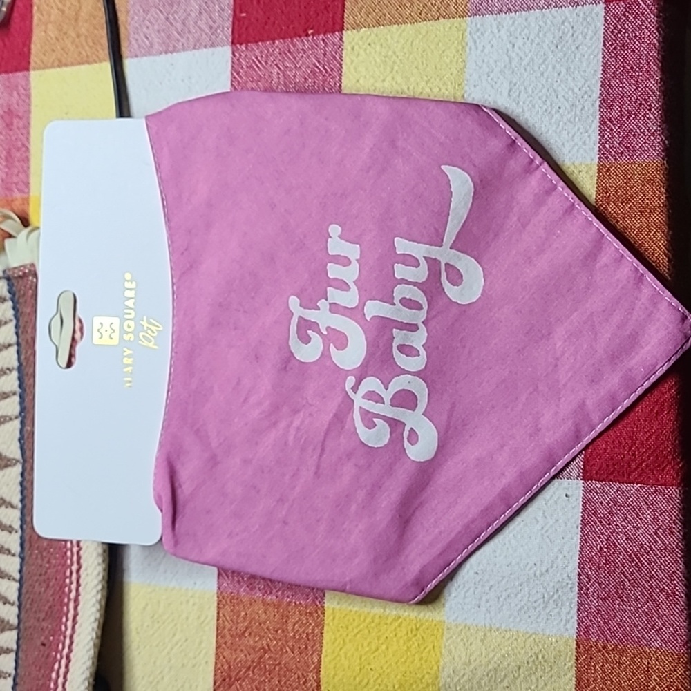 New. Pet neck bandana. For med to large dog